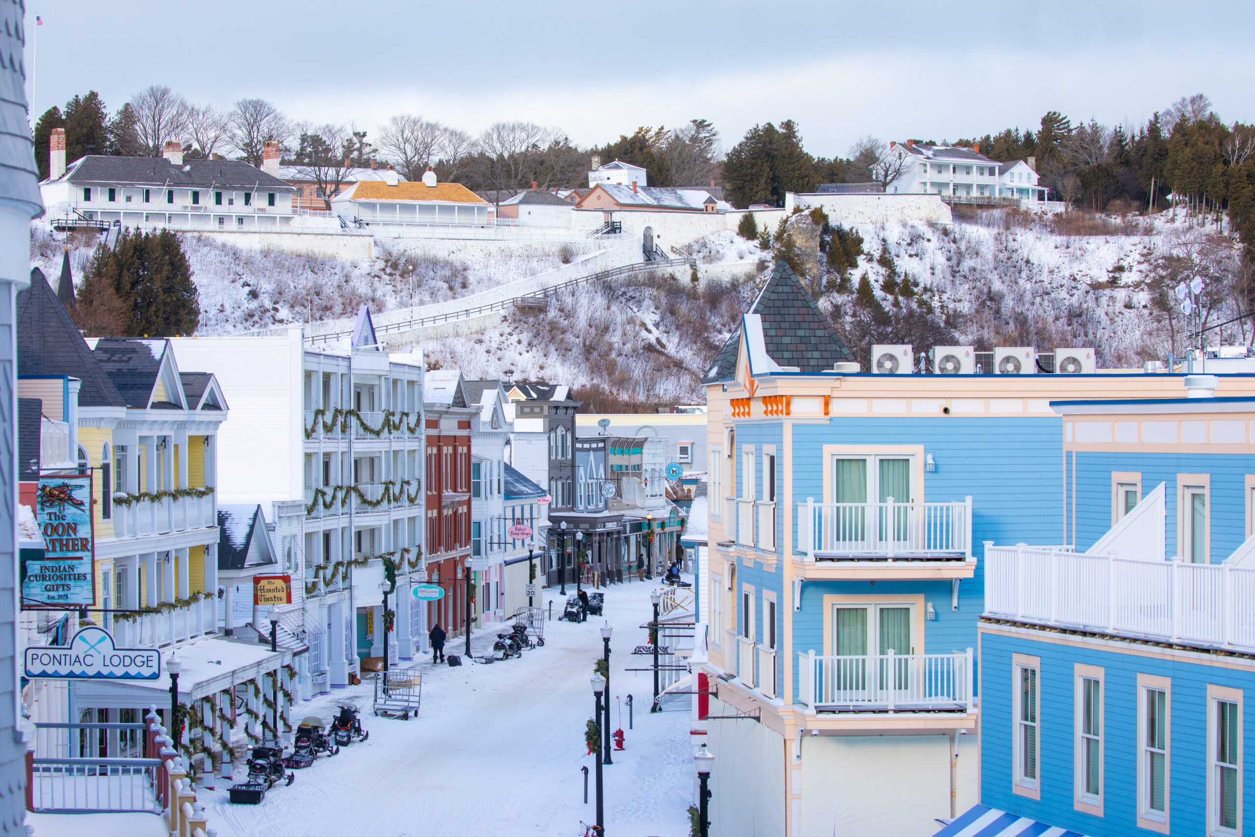 Mackinac Island in Winter